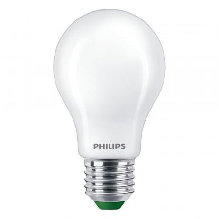 Besonders effiziente PHILIPS E27 LED Filament Lampe matt 4W = 60W universalweißes Licht 4000K - Beste Energie Effizienz Klasse