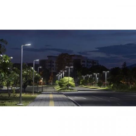 Philips LED Straßen- und Parkplatzbeleuchtung Ledinaire Streetlight BRP056 LED53/730 PSU 42W SLF 3000K Warmweiß