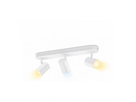 WIZ Smarter LED 3-flammiger Deckenstrahler Imageo in Weiß WLAN/Wi-Fi Tunable White