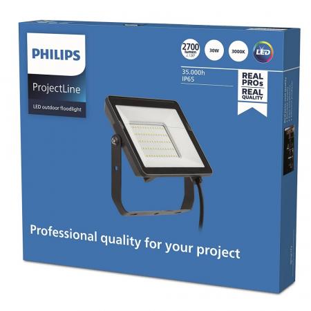 Philips LED-Scheinwerfer Projectline 30W 3000K warmweißes Licht IP65