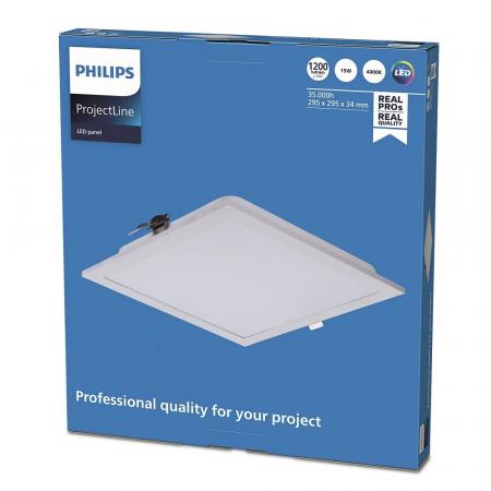 Philips ProjectLine LED Panel 30x30cm 15W 1200lm weiß 4000K UGR22