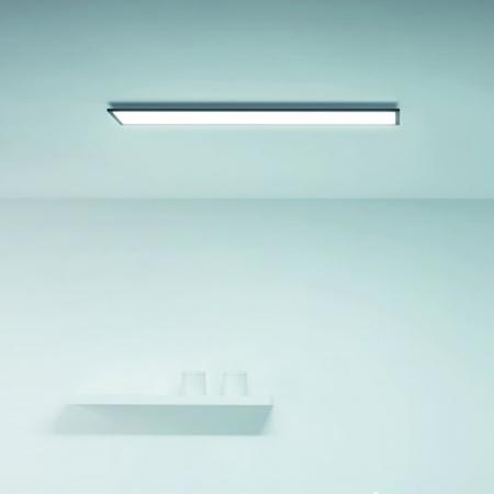 WIZ Smartes LED Panel rechteckig 30x120cm in Schwarz WLAN/Wi-Fi Tunable White