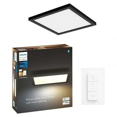 Philips Hue White Ambiance Quadratisches LED-Panel Aurelle 30 x 30cm Tunable White inkl. Dimmschalter