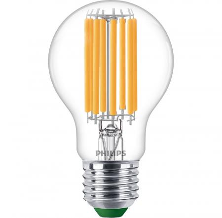 PHILIPS Classic E27 Ultra Efficientes LED Leuchtmittel 7,3W wie 100W warmweißes Licht in trendiger Filamentoptik 2700K