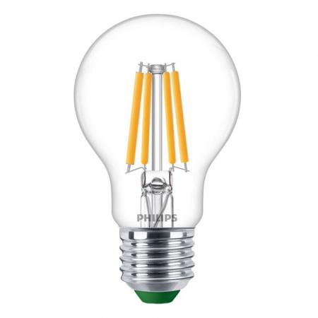 PHILIPS Master E27 LED Lampe Ultra Efficient 2,3W wie 40W 2700K warmweißes Licht Filament