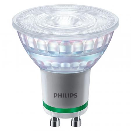 Ultra Effizienter PHILIPS GU10 LED Strahler 2,1W wie 50W warmweißes Licht 2700K mit 36 ° Ausstrahlungswinkel