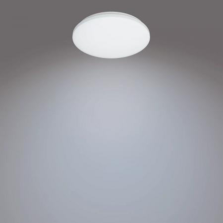 Philips Izso Aio LED-Deckenlampe Ø 38cm weiß mit Fernbedienung und CCT-Funktion