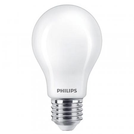 PHILIPS Classic E27 Ultra Efficientes LED Leuchtmittel 4W wie 60W warmweißes Licht 3000K opalweiß mattiert