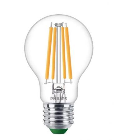 PHILIPS Master E27 Dimmbares LED Leuchtmittel Ultra Efficient 4W wie 60W warmweißes Licht in trendiger Filamentoptik