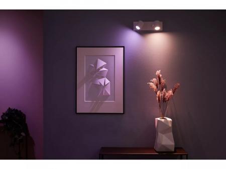 Philips Hue White & Color Ambiance Argenta 2er-Spot weiß - RGBW