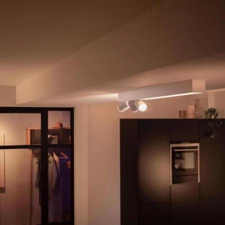 Philips Hue White Color Ambiance Centris 3er Deckenspot in weiß RGBW