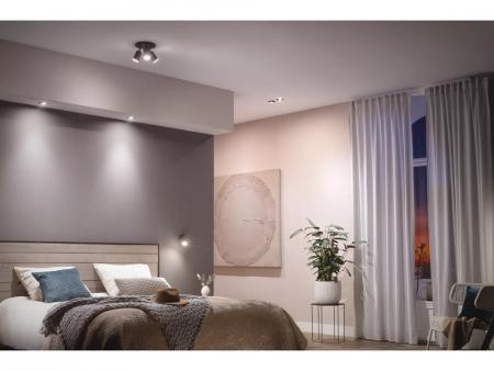 Philips Hue White & Color Ambiance Centura Einbauspot schwenkbar in Schwarz IP20