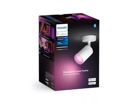 Philips Hue White & Color Ambiance 1-flammiger LED-Strahler Fugato in Weiß