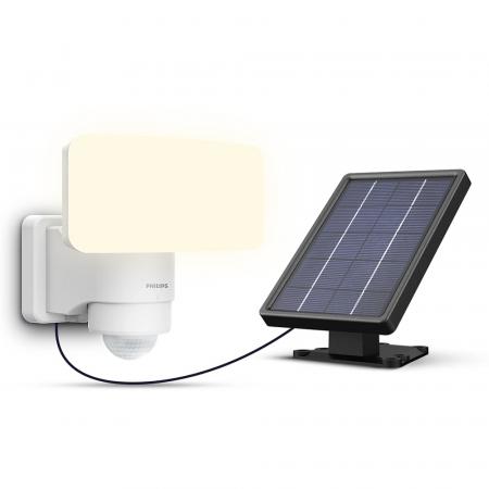 Philips Tylus Solar Security  ultraeffizienter Strahler mit Bewegungsmelder - kaltweißes Licht - Sale - Nur begrenzter Bestand verfügbar