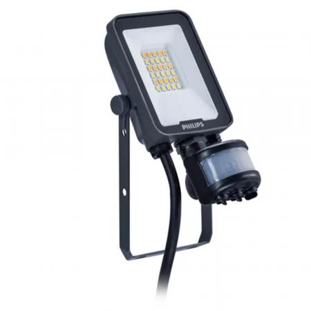 Philips LED-Scheinwerfer BVP167 mit Sensor 10W umschaltbare Farbtemperatur warm- bis kaltweiß IP65