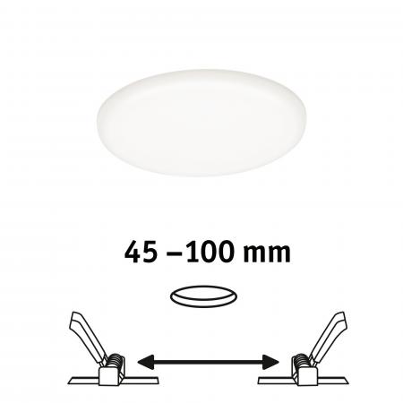 Paulmann 92391 EB Panel Veluna VariFit IP44 8,5W 4000K 125mm Kunststoff