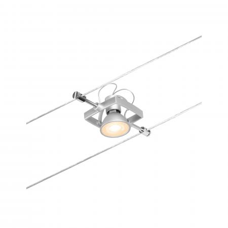  MacII Spot für Seilsystem Paulmann 94431 GU5,3 Chrom matt 12V DC moderne Wohnbeleuchtung