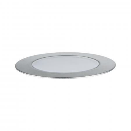 Paulmann 94721 Plug & Shine LED Bodeneinbauleuchte Floor Einzelleuchte IP67 extra warmweiß 2W Silber