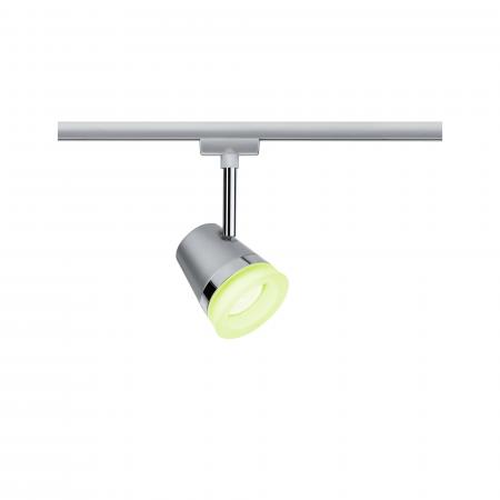 Paulmann 95525 URail Zigbee LED Spot Cone RGBW 1x5,5W Chrom matt GU10 230V Metall/Kunststoff