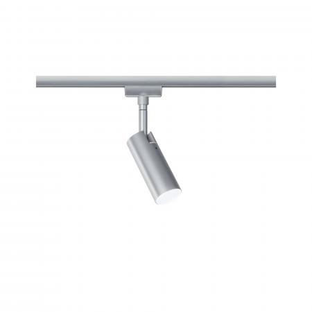 Paulmann 96800 URail LED Schienenspot Tubo Einzelspot 4,5W modern neutralweiß Chrom matt