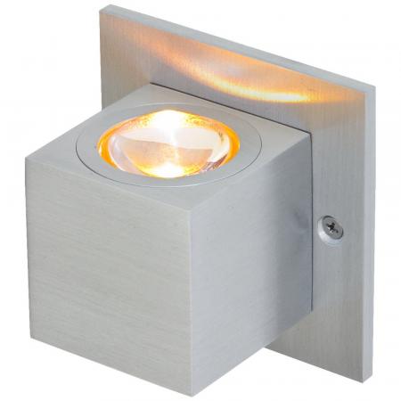 EVN LED Innenwandleuchte 2-flammig Aluminiumkorpus 3000K warmweißes Licht nach oben und unten gerichtet Up and Down