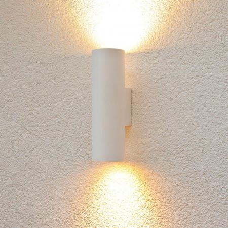 Up&Down EVN Gips-Wandlampe weiß bemalbar IP20 GU10