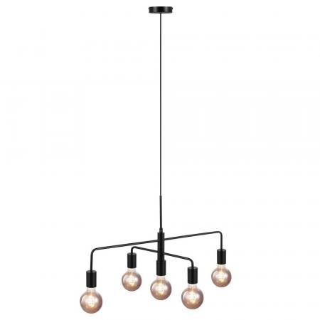 Nordlux Gloom moderne Pendelleuchte Schwarz E27 modern