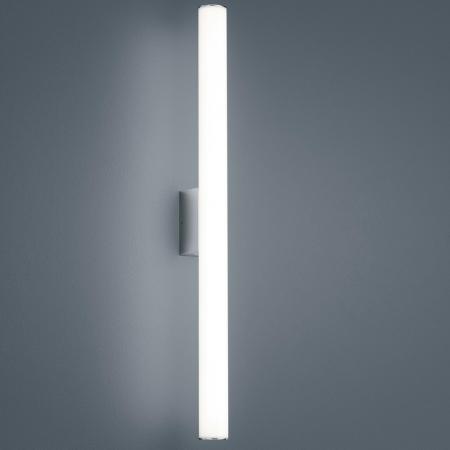 60cm Helestra LOOM LED Wandleuchte & Spiegeleuchte in Chrom & Transparent satiniert