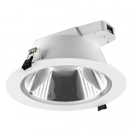 EVN LED Deckeneinbaustrahler rund weiß 25W 3000K, 4000K, 5700K dimmbare Farbtemperatur feuchtraumgeeignet IP54