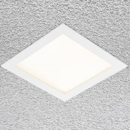 EVN LED Einbaupanel mit warmweißem Licht weiß IP20 21W 3000K 1600lm