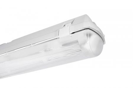 60cm BIOLEDEX® DOLTA 1-fach Feuchtraumleuchte für LED Röhre Badleuchte (LUF-1060-901)