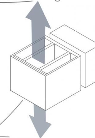 Aktion: Nur noch angezeigter Bestand verfügbar - Mylight BIELEFELD LED Wandleuchte IP54 in alu gebürstet - verstellbarer Lichtkegel