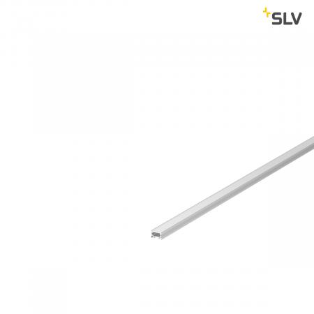 SLV 1000460 GRAZIA 10 LED Aufbauprofil, flach, gerillt, 2m, alu