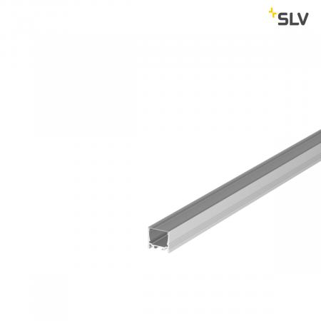 SLV 1000511 GRAZIA 20 LED Aufbauprofil, standard, gerillt, 2m, alu