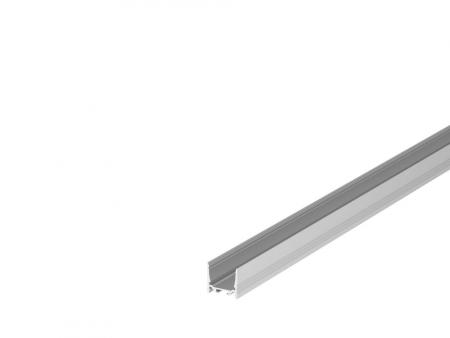 SLV 1000511 GRAZIA 20 LED Aufbauprofil, standard, gerillt, 2m, alu