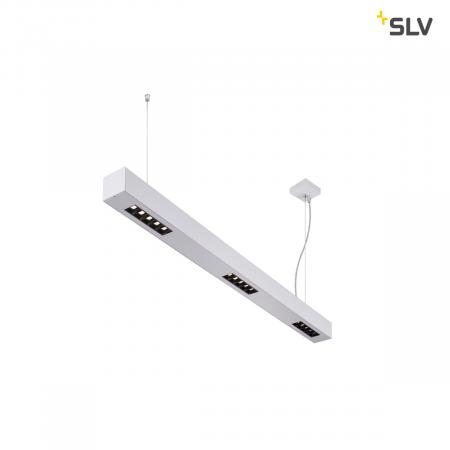 SLV 1000928 Q-LINE PD LED Indoor Pendelleuchte 1m BAP silber 3000K