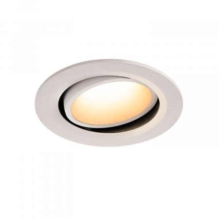 SLV 1003668 NUMINOS MOVE DL L Indoor LED Deckeneinbauleuchte weiß/weiß 3000K 55° dreh- und schwenkbar