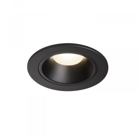 SLV 1003820 NUMINOS DL S Indoor LED Deckeneinbauleuchte schwarz/schwarz 4000K 40° inkl. Blattfedern