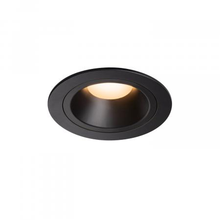 SLV 1003841 NUMINOS DL M Indoor LED Deckeneinbauleuchte schwarz/schwarz 2700K 20° inkl. Blattfedern