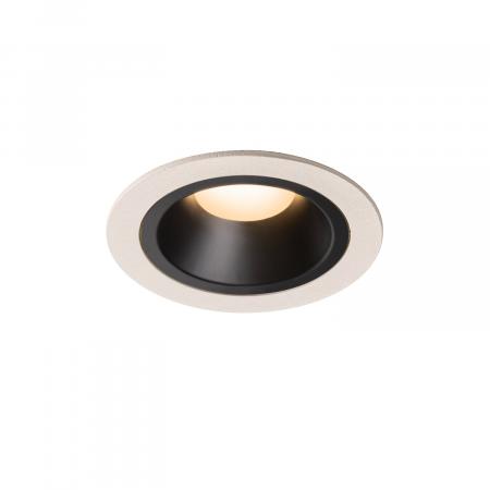 SLV 1003877 NUMINOS DL M Indoor LED Deckeneinbauleuchte weiß/schwarz 3000K 20° inkl. Blattfedern