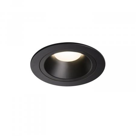 SLV 1003892 NUMINOS DL M Indoor LED Deckeneinbauleuchte schwarz/schwarz 4000K 40° inkl. Blattfedern