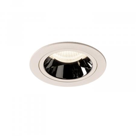 SLV 1003903 NUMINOS DL M Indoor LED Deckeneinbauleuchte weiß/chrom 4000K 20° inkl. Blattfedern