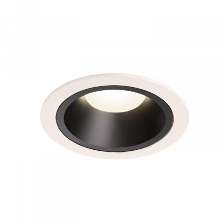SLV 1003973 NUMINOS DL L Indoor LED Deckeneinbauleuchte weiß/schwarz 4000K 20°