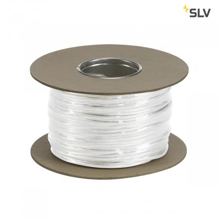 SLV 139041 NIEDERVOLT-SEIL, für TENSEO Niedervolt-Seilsystem, weiß, 4mm², 100m