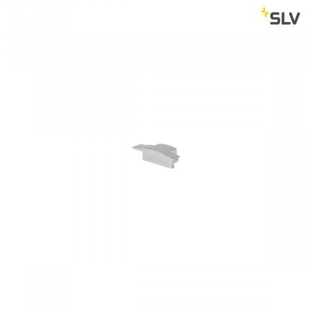 SLV 213874 GLENOS Endkappe für Linear-Einbau-Profil 2508, silber, 2 Stück - Nur noch angezeigter Bestand verfügbar