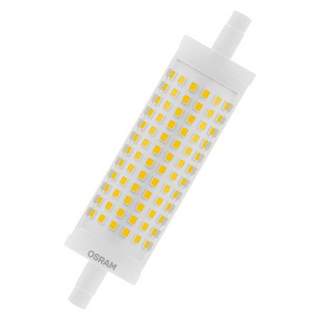 OSRAM Leistungsstarke R7s LED Lampe 118 mm 17,5W wie 150W warmweißes Licht