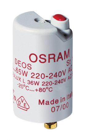 Osram Starters for single operation at 230 V AC