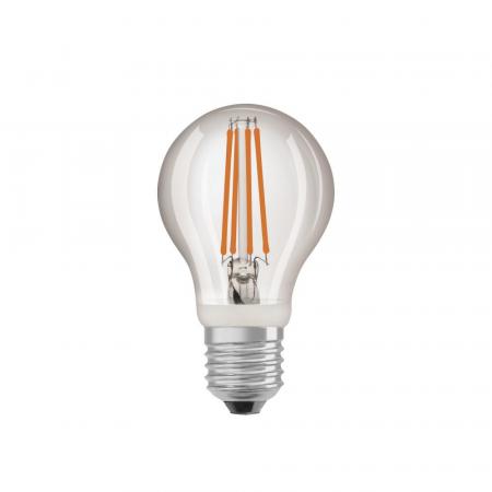 OSRAM E27 LED Lampe STAR MOTION SENSOR FILAMENT klar 7,3W wie 60W warmweißes Licht für die Wohnung - besond. Stromsparend durch Sensor