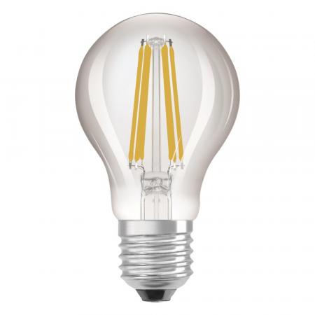 OSRAM E27 SUPERSTAR+ CLASSIC besonders effiziente LED Lampe dimmbar 5,7W wie 75W 2700K warmweißes Licht