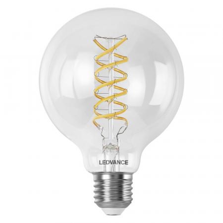 LEDVANCE E27 SMART+ WiFi LED Filament Globe G95 Lampe klar dimmbar 8W wie 60W 2700-6500K Tunable White